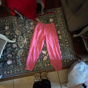 American Eagle Outfitters Pink Joggers